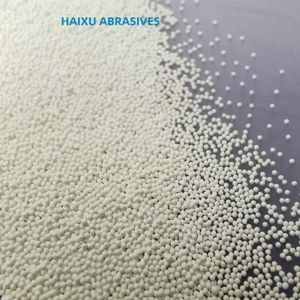 金属管道内外壁清理抛光用陶瓷砂锆珠氧化锆60-70%