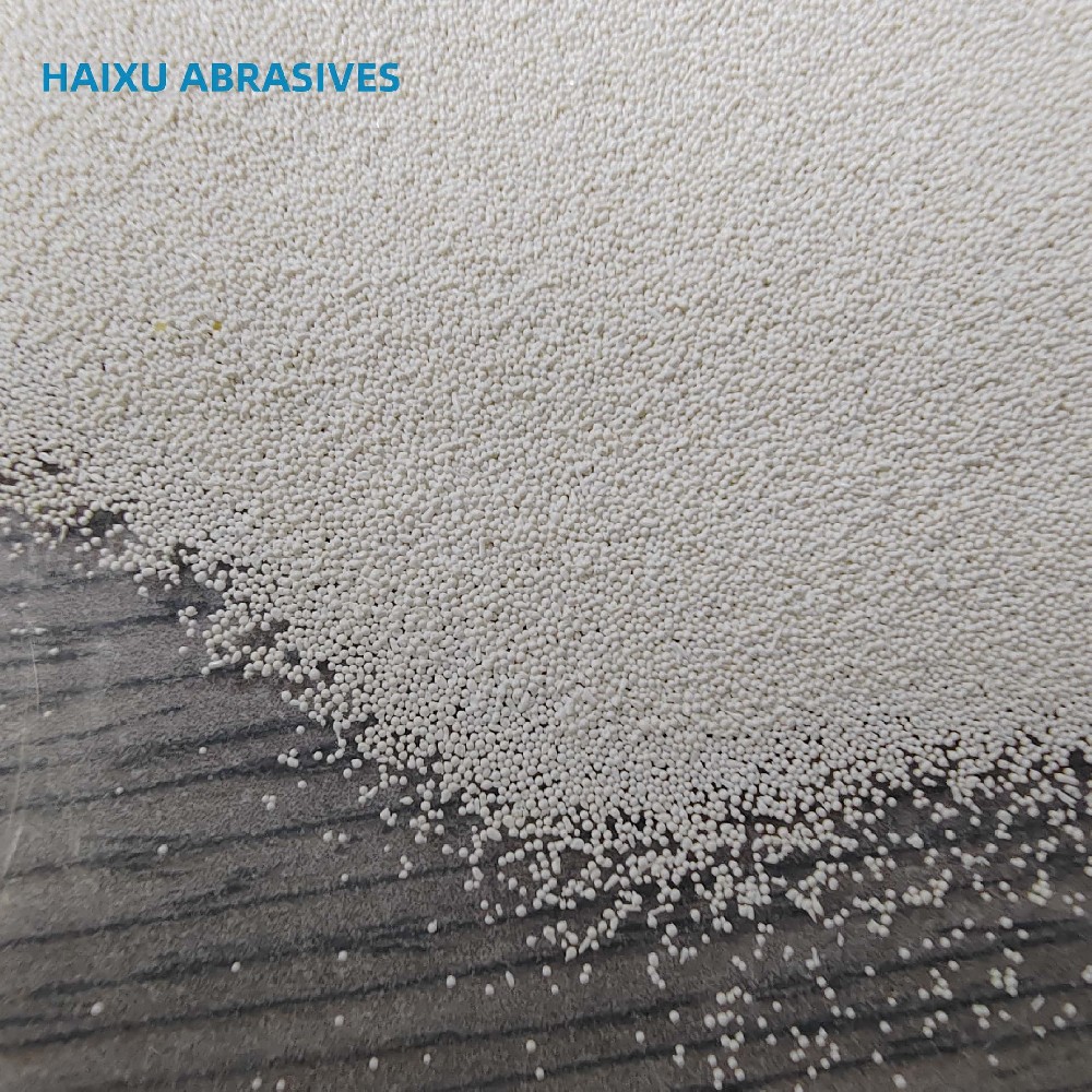 金属表面喷丸处理陶瓷砂球形喷砂磨料氧化锆陶瓷砂